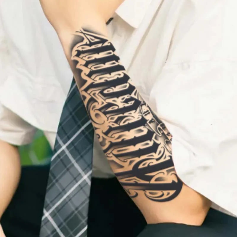Lettrage "Survivant" Chicano